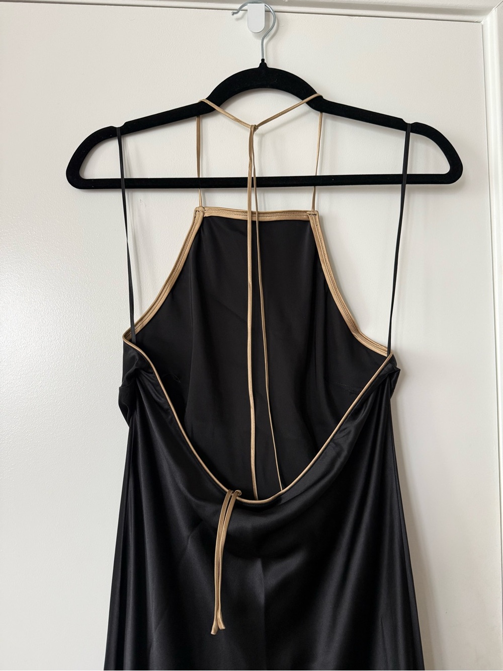 Reformation 100% Silk Halter Midi Dress - Picture 7 of 9